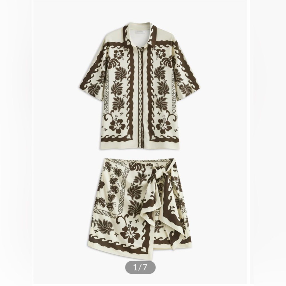 NWT Commense Matching Top/Skirt Set Sz M: Perfect for Vacation!